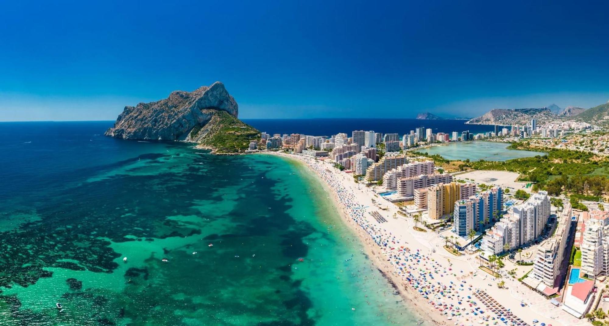 Apartamento En Calpe, Playa De La Fossa, Primera Linea, Aa Luaran gambar